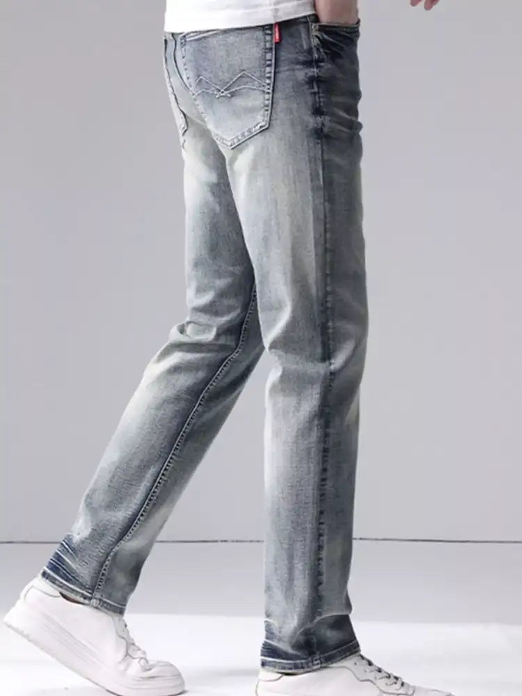 Men’s Washed Slim Fit Jeans