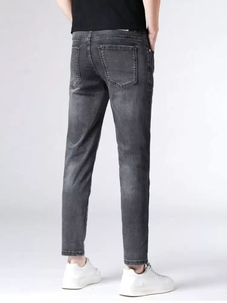 Men’s Washed Slim Fit Jeans