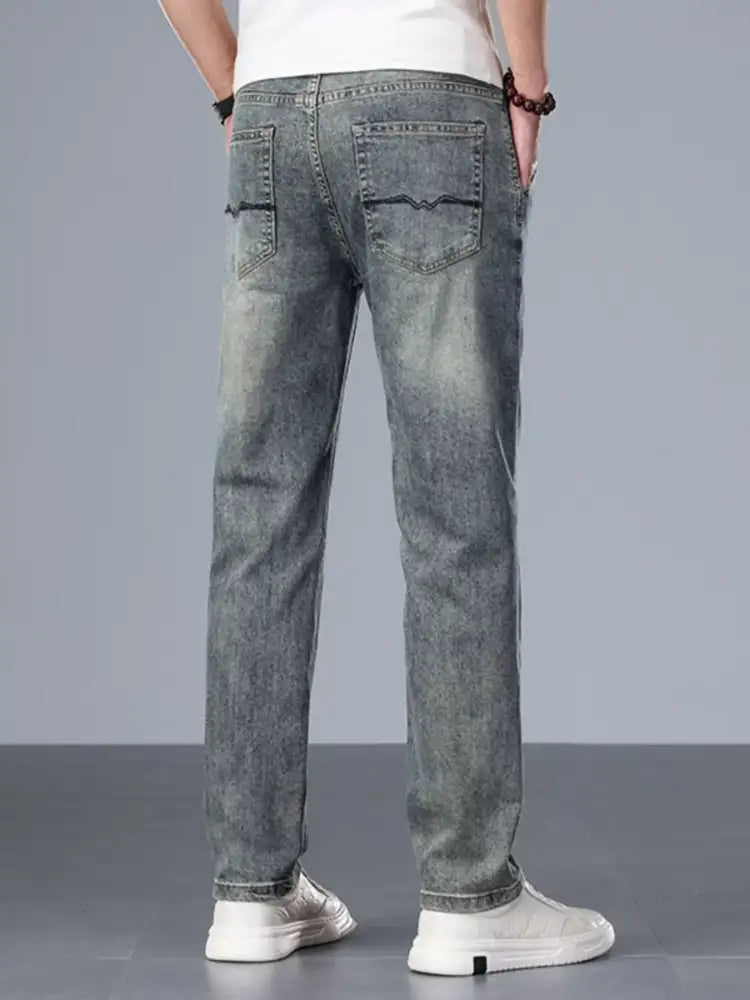 Men’s Washed Slim Fit Jeans