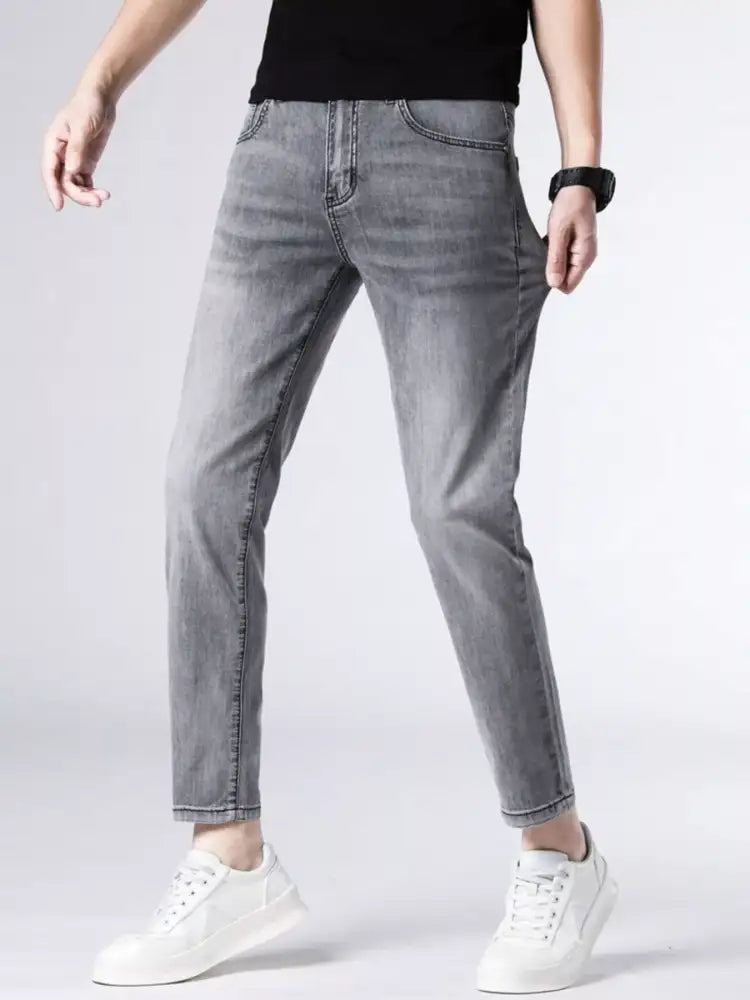 Men’s Washed Slim Fit Jeans