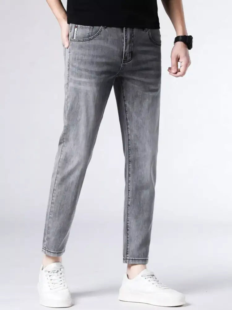 Men’s Washed Slim Fit Jeans