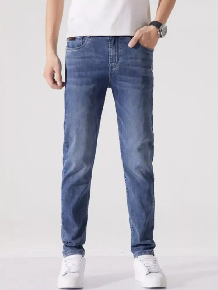 Men’s Washed Slim Fit Jeans