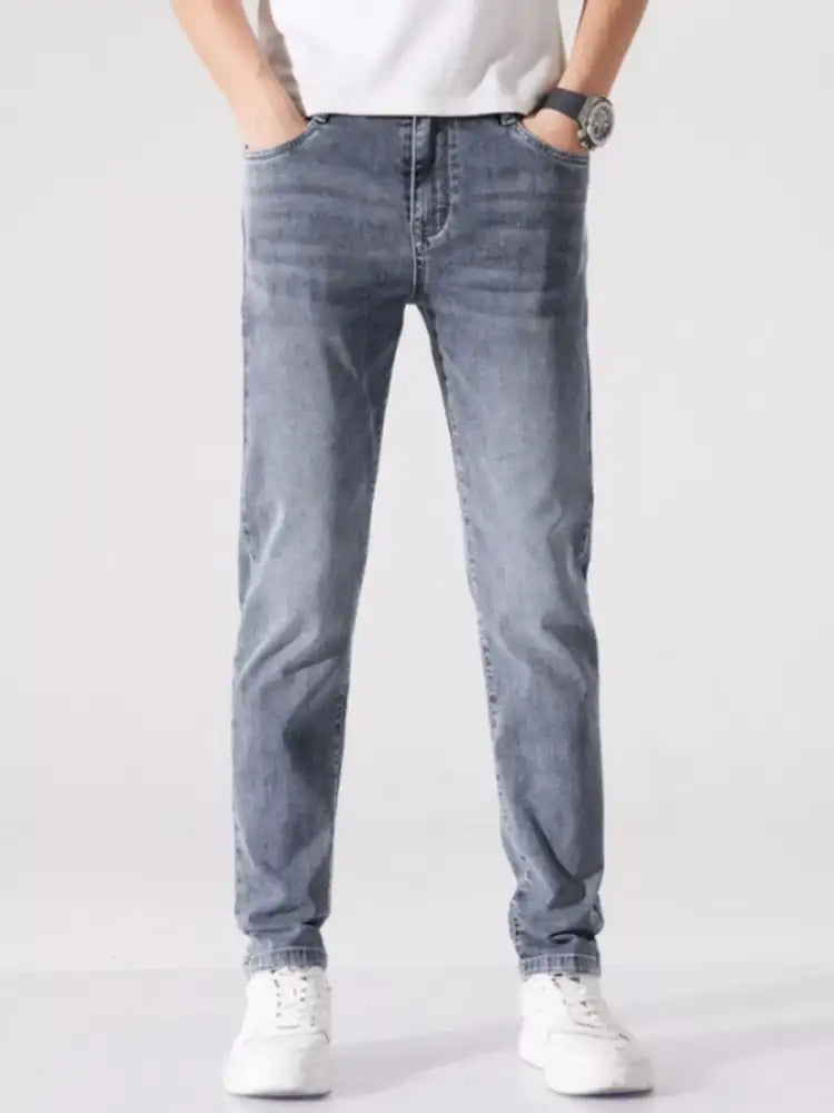 Men’s Washed Slim Fit Jeans