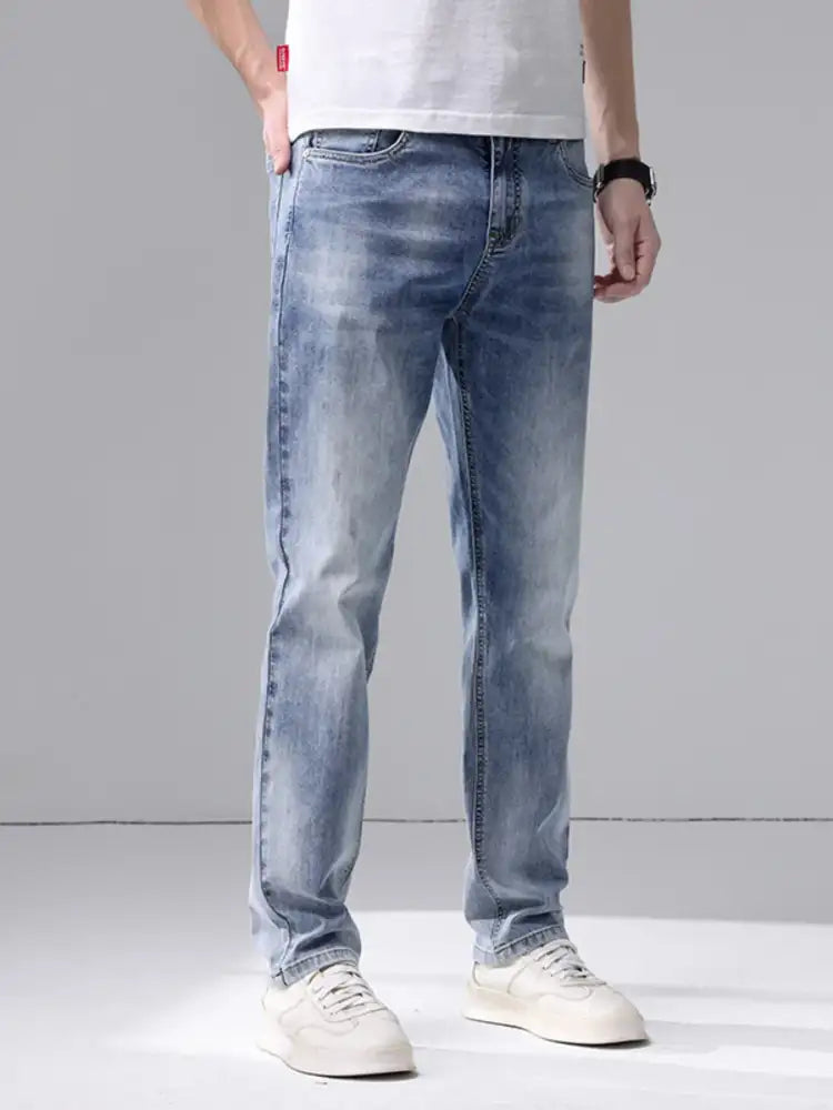 Men’s Washed Slim Fit Jeans