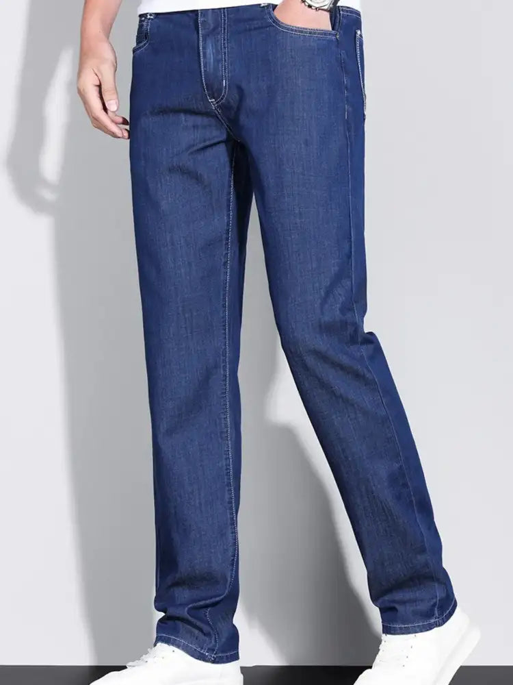 Men’s Washed Straight Fit Jeans