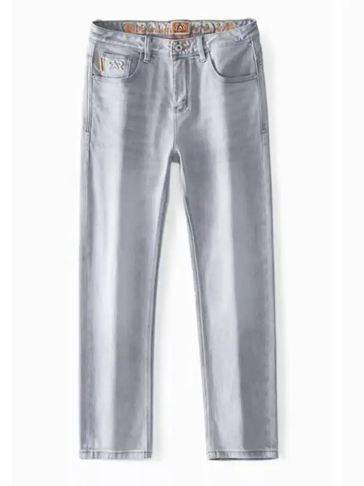 Men’s Washed Straight Fit Jeans