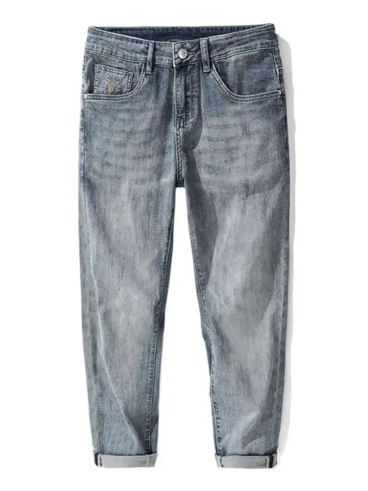 Men’s Washed Straight Fit Jeans