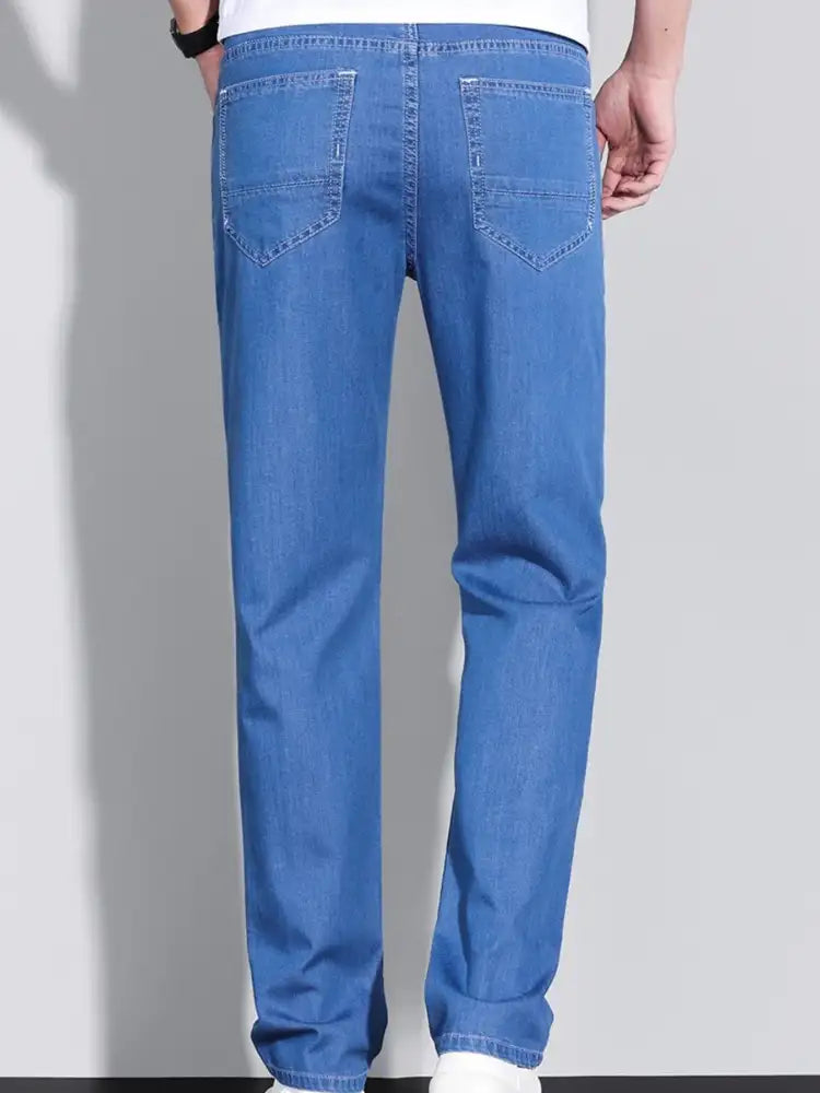 Men’s Washed Straight Fit Jeans