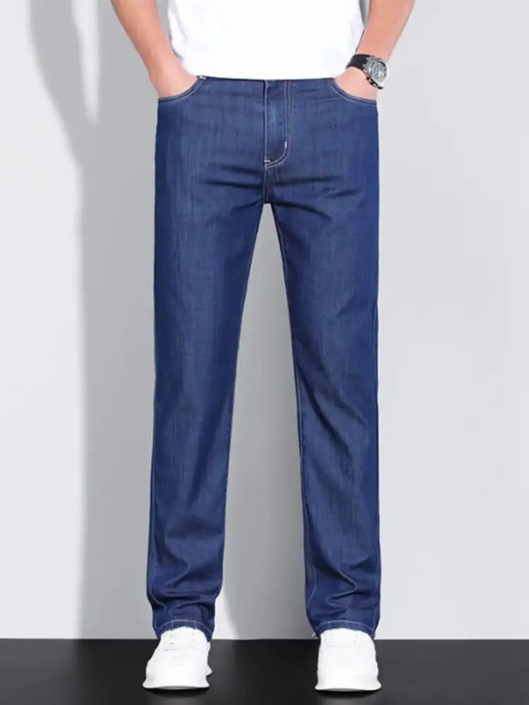 Men’s Washed Straight Fit Jeans
