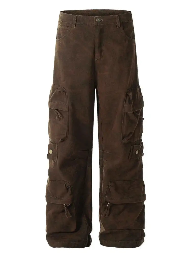 Men’s Wide Leg Cargo Pants