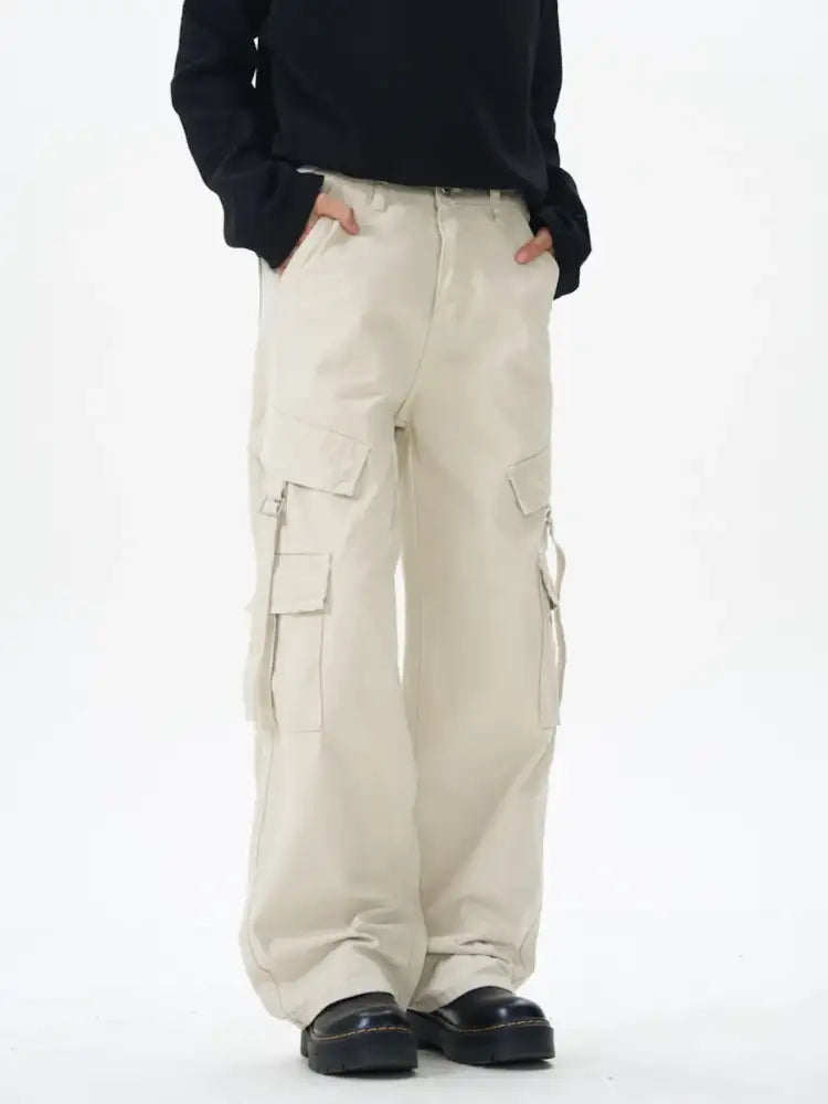 Men’s Wide Leg Cargo Pants