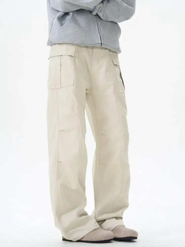 Men’s Wide Leg Cargo Pants