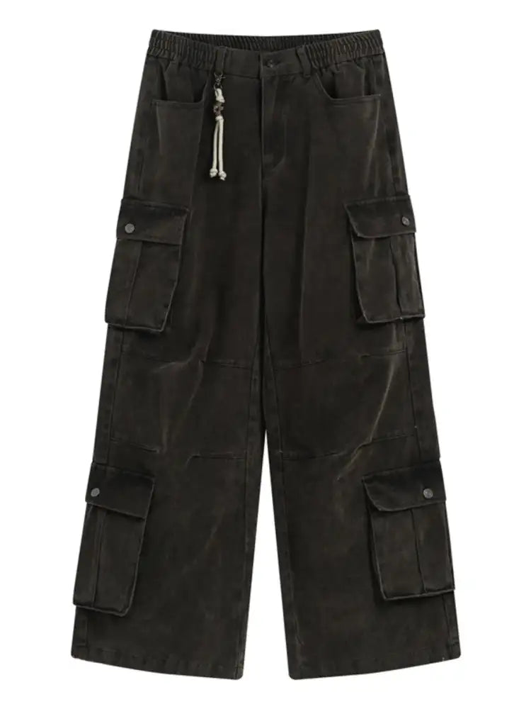 Men’s Wide Leg Cargo Pants