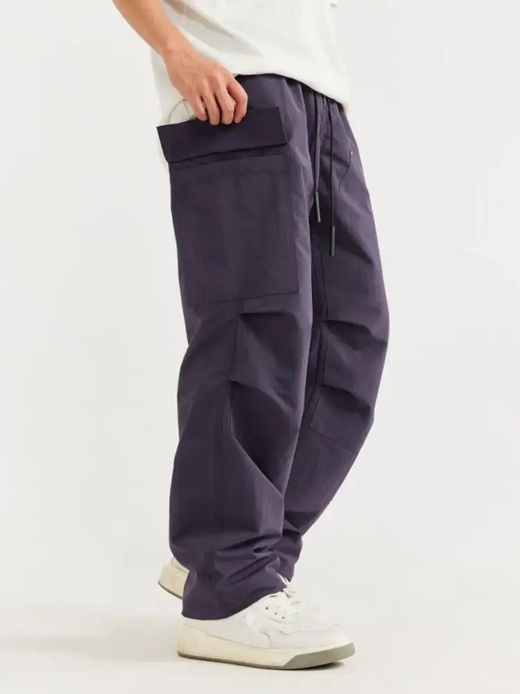 Men’s Wide Leg Cargo Pants