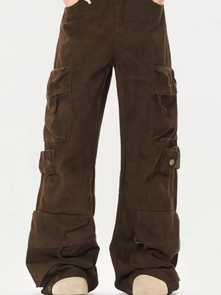 Men’s Wide Leg Cargo Pants