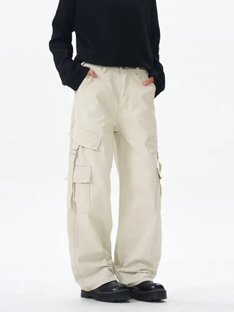 Men’s Wide Leg Cargo Pants