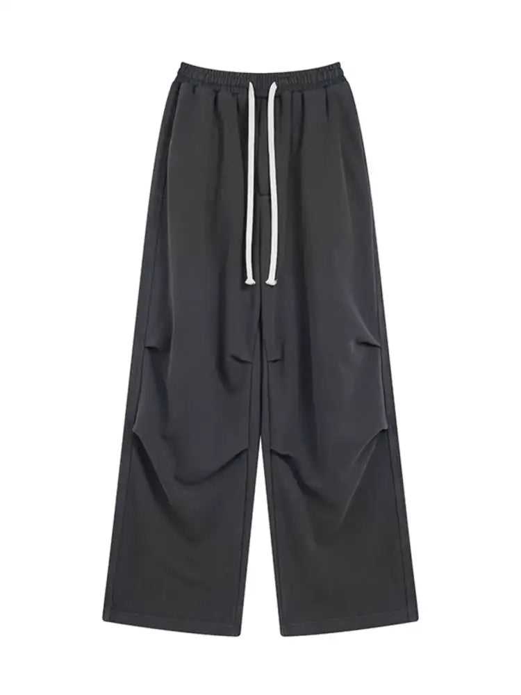 Men’s Wide Leg Drawstring Cargo Pants