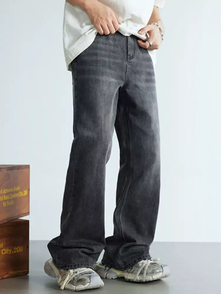 Men’s Wide Leg Flare Jeans