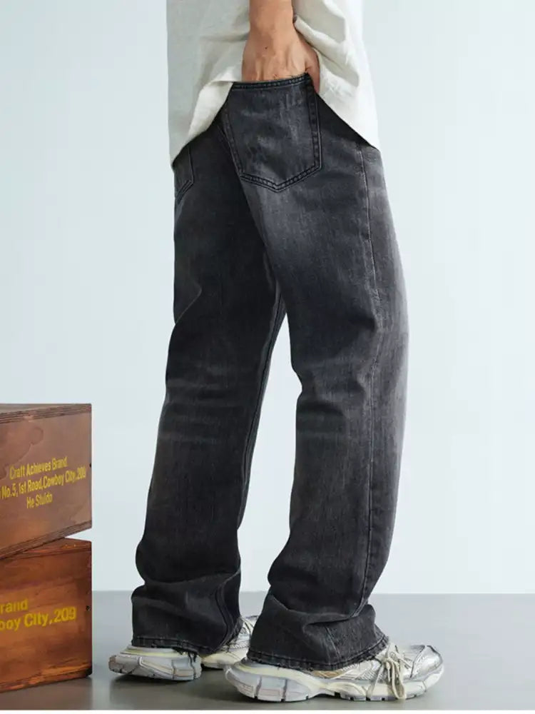 Men’s Wide Leg Flare Jeans