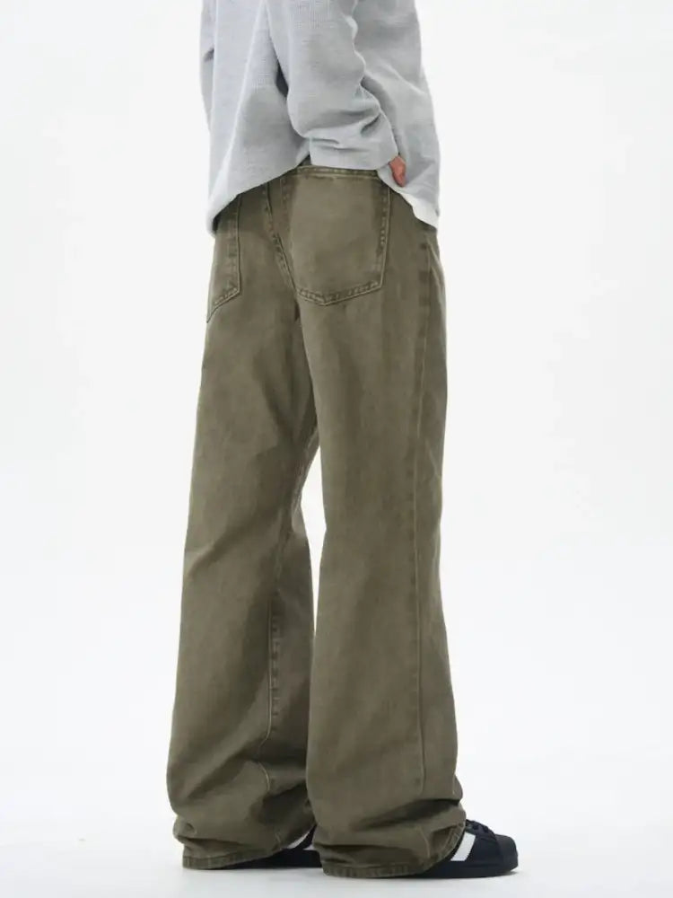 Men’s Wide Leg Flare Jeans