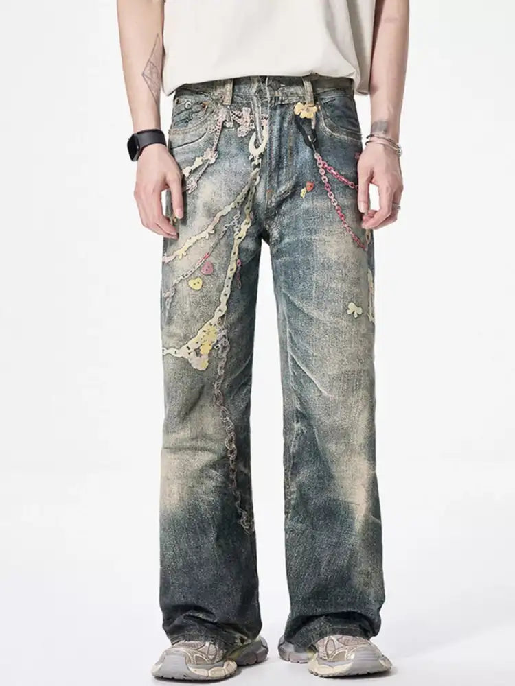 Men’s Wide Leg Jeans