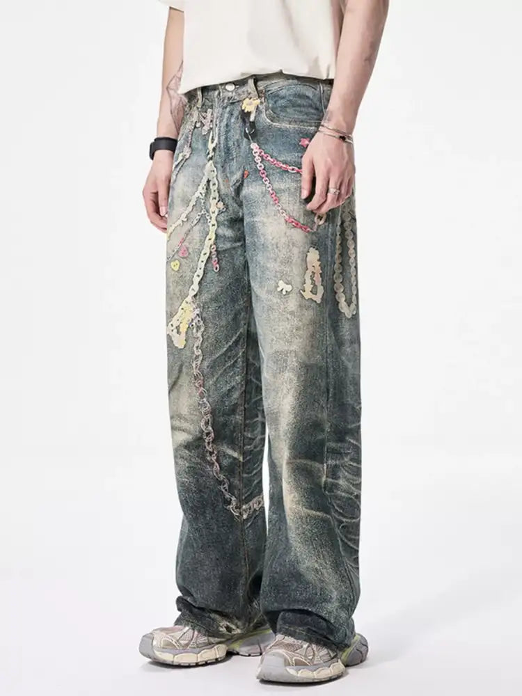 Men’s Wide Leg Jeans