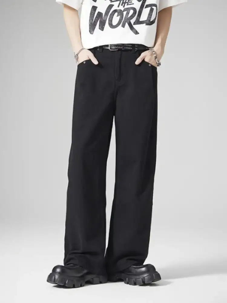 Men’s Wide Leg Jeans