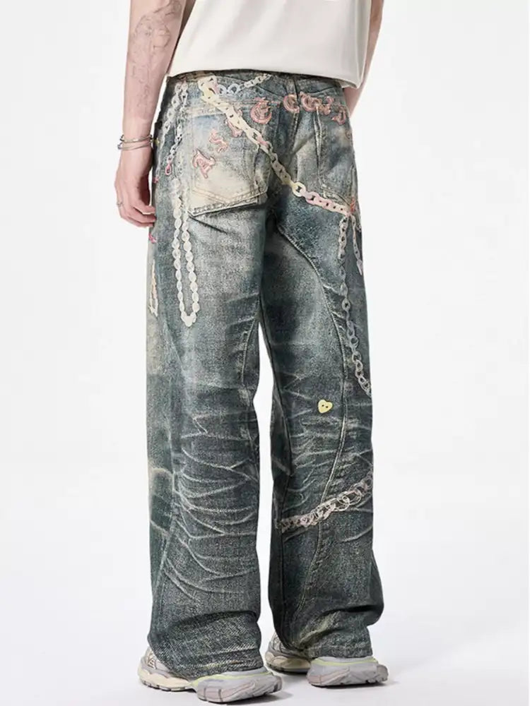 Men’s Wide Leg Jeans
