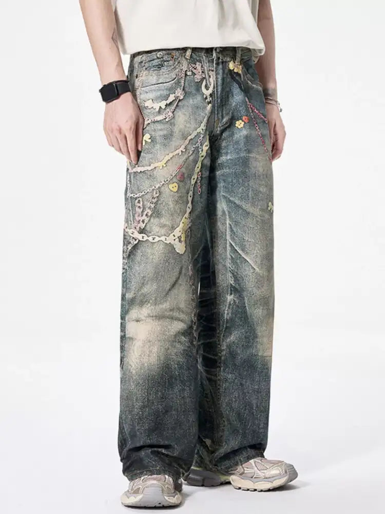 Men’s Wide Leg Jeans