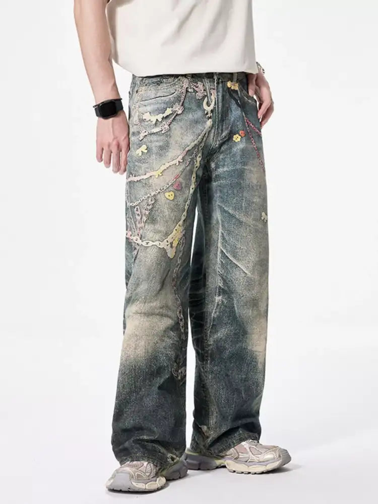 Men’s Wide Leg Jeans