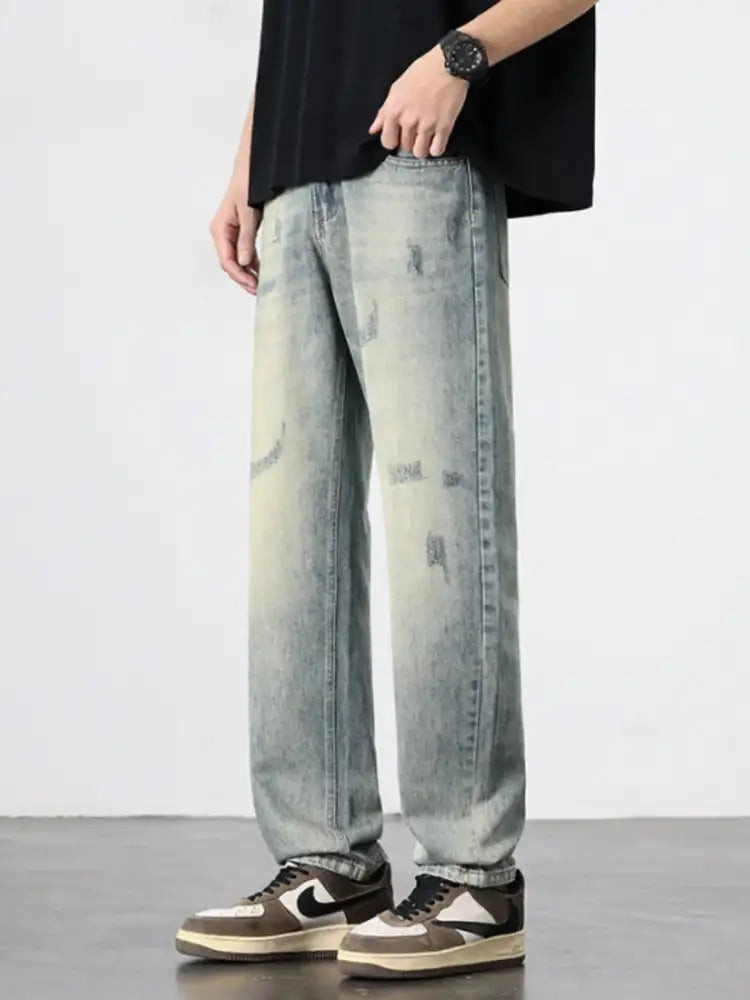 Men’s Wide-Leg Relaxed Fit Jeans