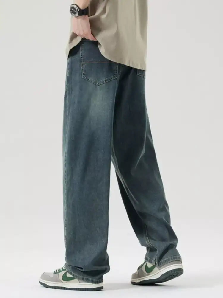 Men’s Wide Leg Relaxed Fit Jeans