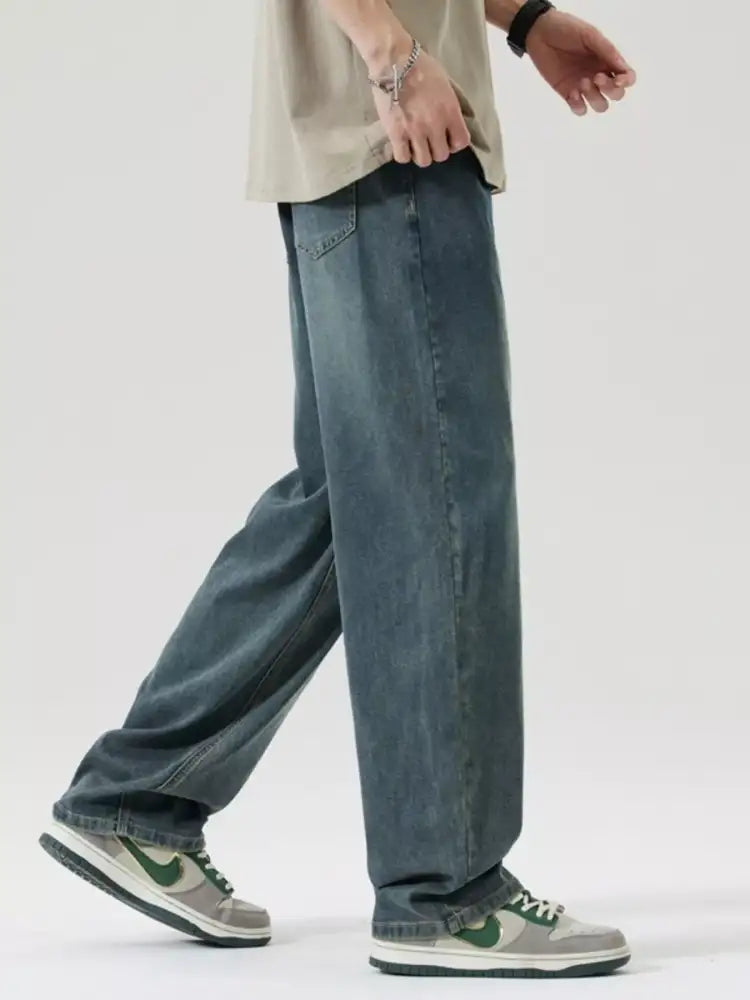 Men’s Wide Leg Relaxed Fit Jeans