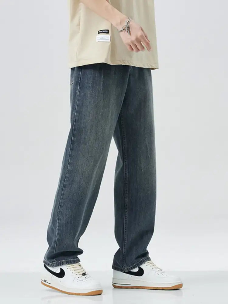 Men’s Wide Leg Relaxed Fit Jeans