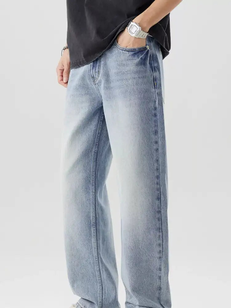 Men’s Wide-Leg Relaxed Fit Jeans