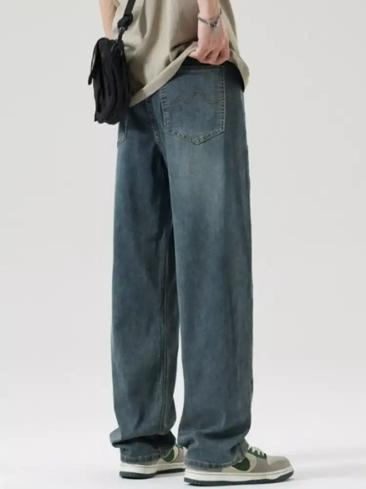 Men’s Wide Leg Relaxed Fit Jeans