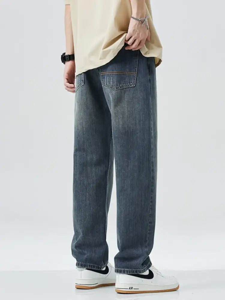 Men’s Wide Leg Relaxed Fit Jeans
