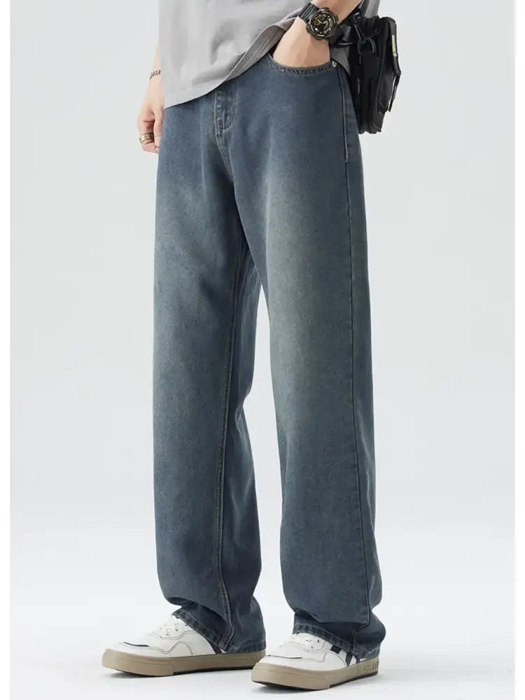 Men’s Wide-Leg Relaxed Fit Jeans