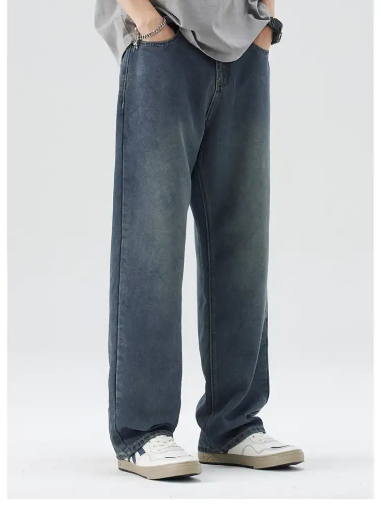 Men’s Wide-Leg Relaxed Fit Jeans