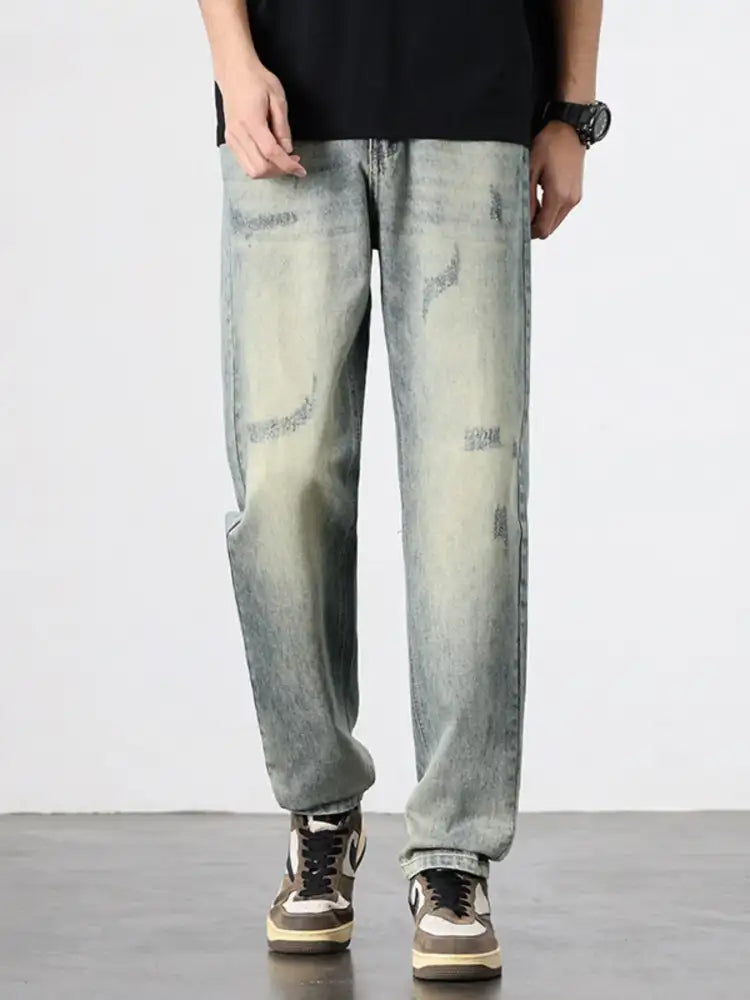 Men’s Wide-Leg Relaxed Fit Jeans