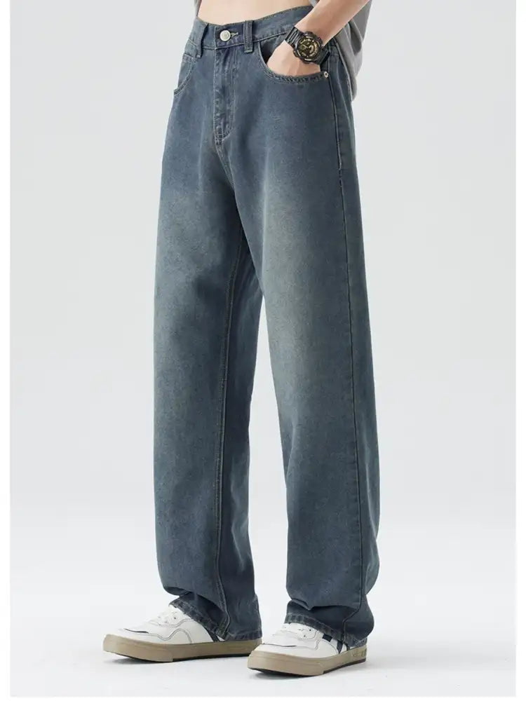 Men’s Wide-Leg Relaxed Fit Jeans