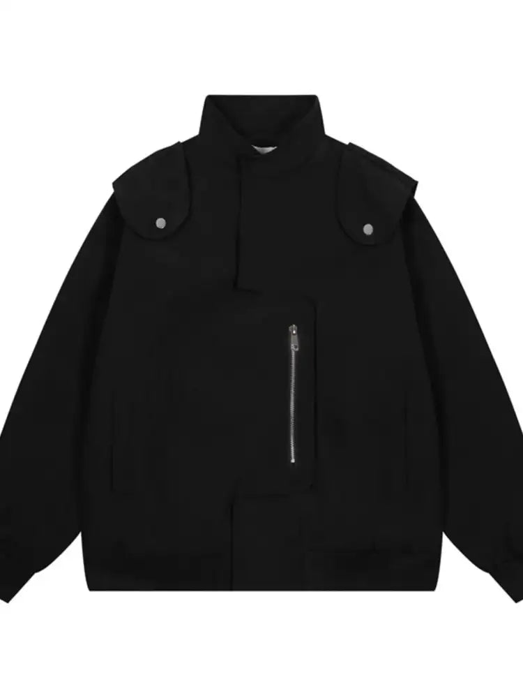 Men’s Zip Front Jacket with Pockets