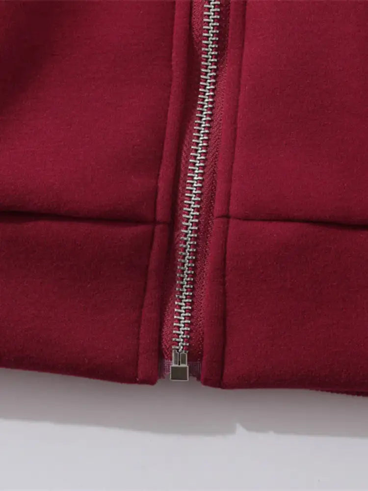 Men’s Zip-Up Hooded Jacket