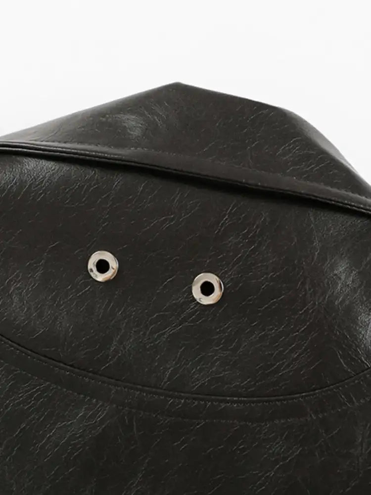 Men’s Zip Up Leather Jacket