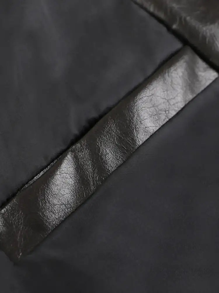 Men’s Zip Up Leather Jacket