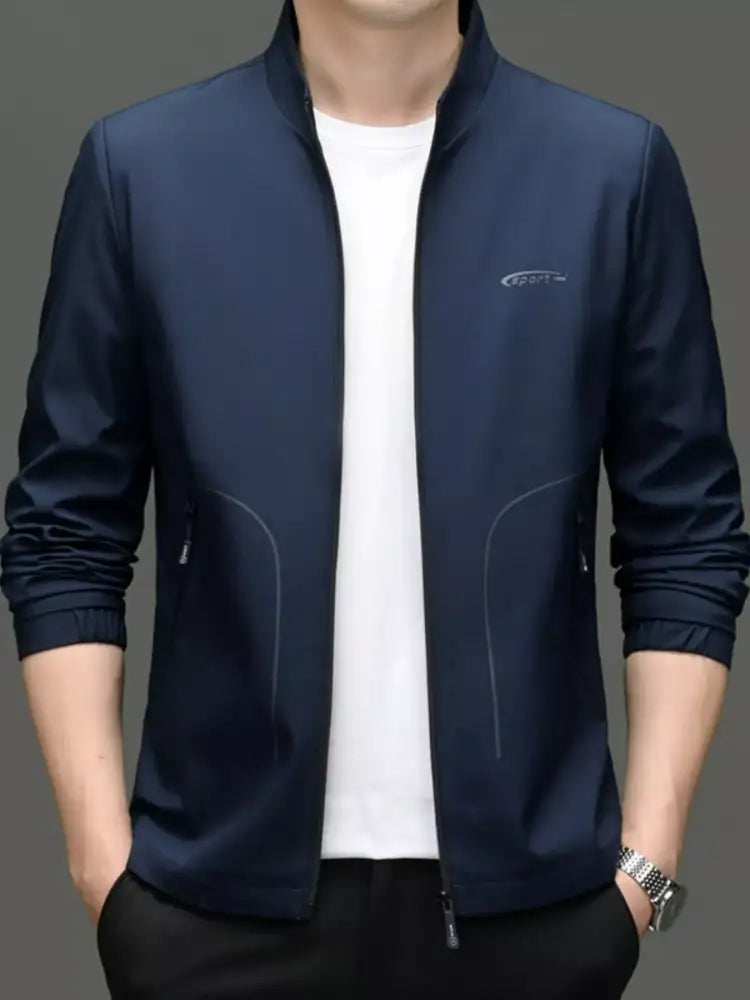 Men’s Zip Up Long Sleeve Jacket