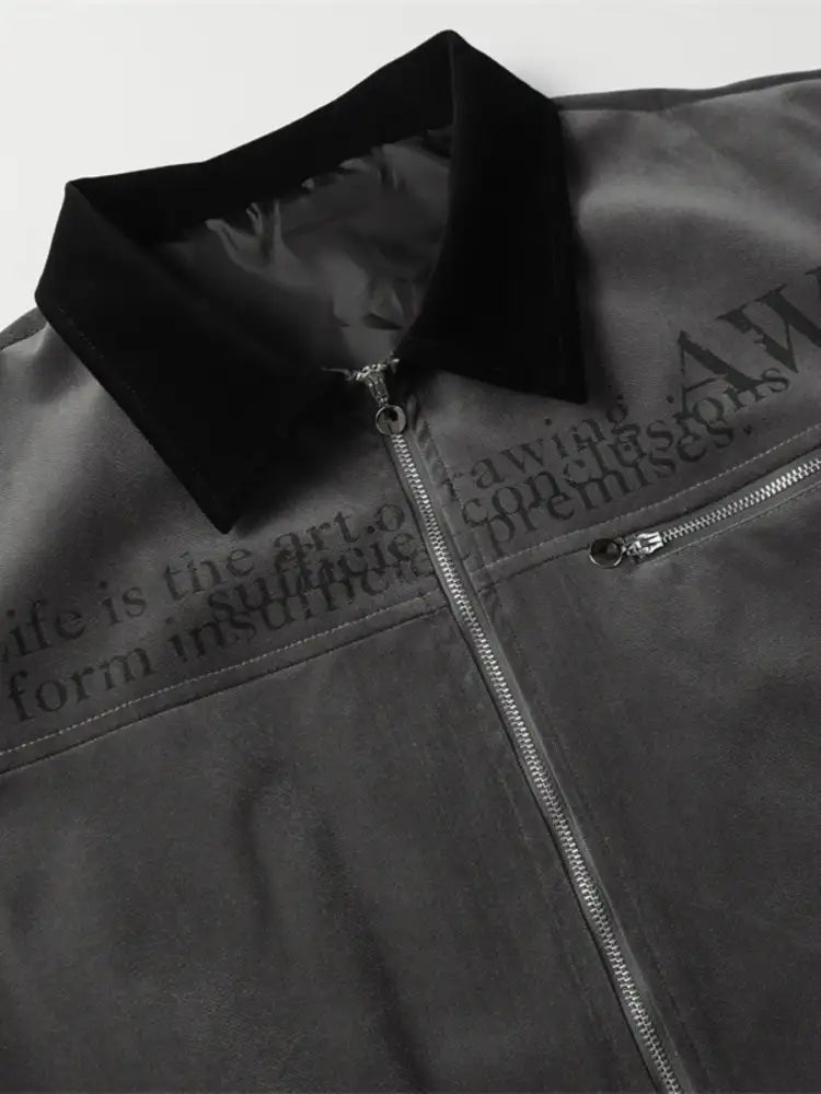 Men’s Zip Up Long Sleeve Jacket