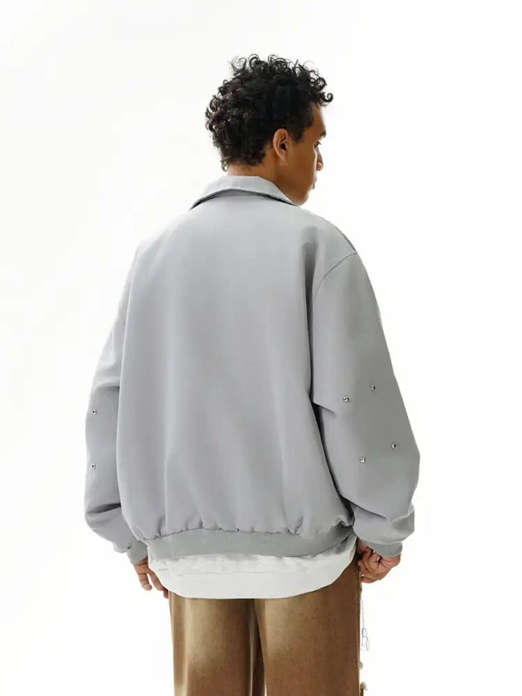 Men’s Zip Up Long Sleeve Jacket