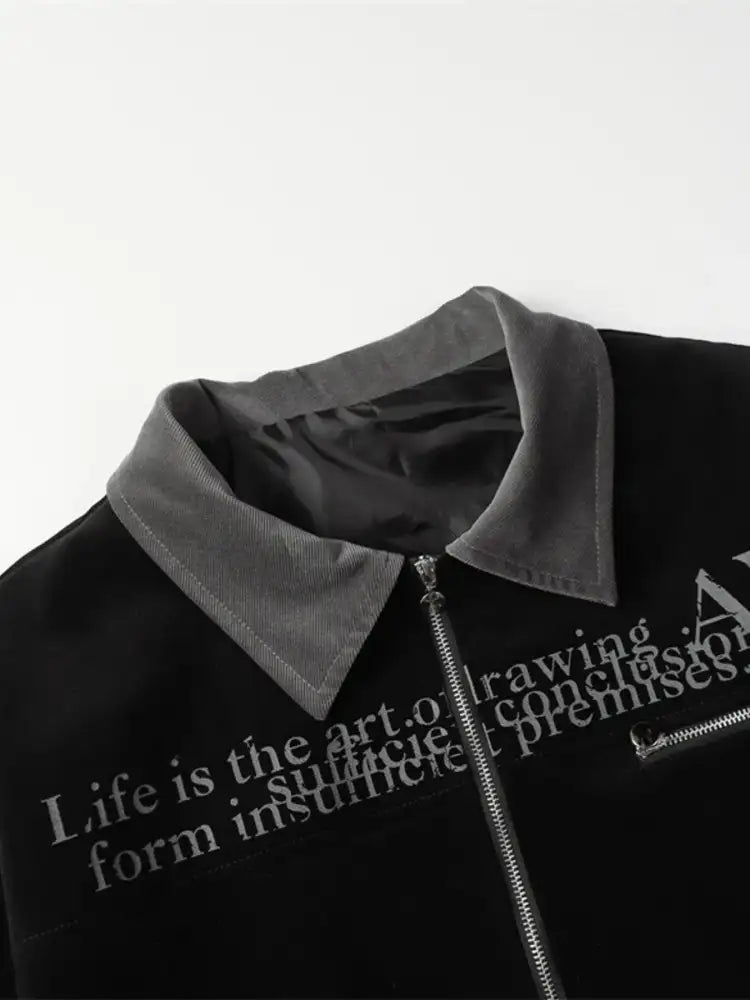 Men’s Zip Up Long Sleeve Jacket