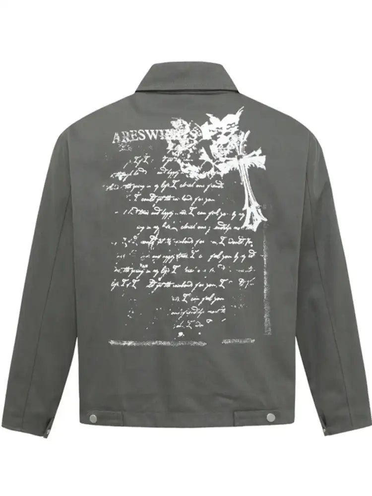 Men’s Zip Up Long Sleeve Jacket